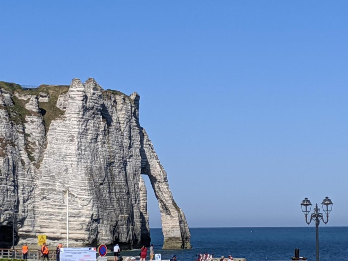 Hotel L'Aiguille Creuse Étretat Exterior foto